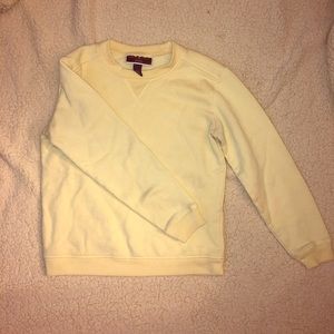 💛Pale Yellow Karen Scott Crew Neck💛